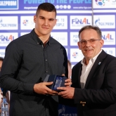 Halil Jaganjac presented with regular season best scorer award in Skopje
